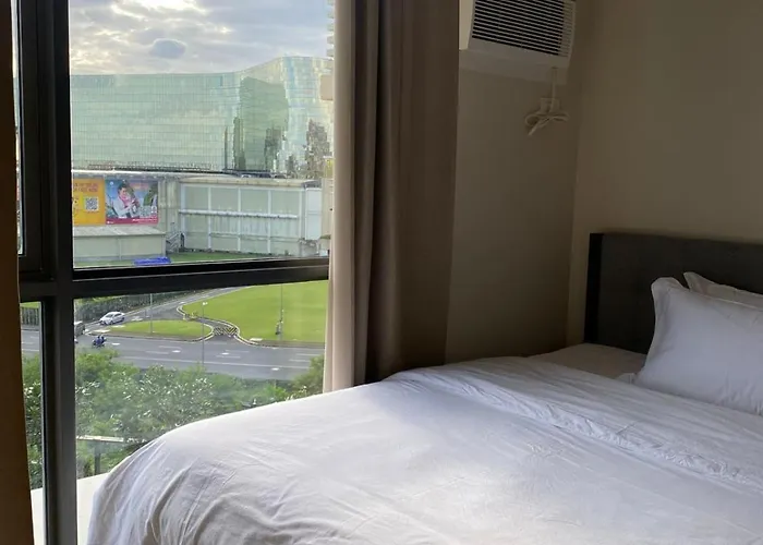 Apartamento Bright Unit With Balcony Near Okada & Airport-6c Manila